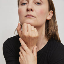 Load image into Gallery viewer, Square Ring small Gold