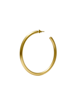 Load image into Gallery viewer, Bold Hoops Large Gold brushed