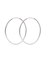 Load image into Gallery viewer, Hoops Large brushed