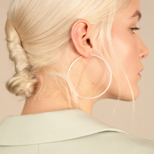 Load image into Gallery viewer, Hoops Large brushed