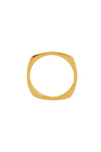 Load image into Gallery viewer, Square Ring small Gold