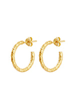 Load image into Gallery viewer, Volcano Earrings Gold