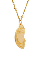 Load image into Gallery viewer, Forget ♡ Me not Necklace Set Gold