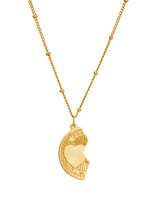 Load image into Gallery viewer, Forget ♡ Me not Necklace Set Gold