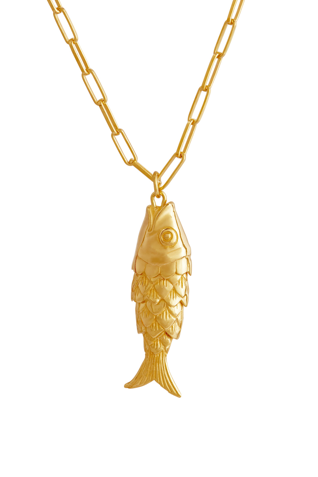 Koi Necklace Gold